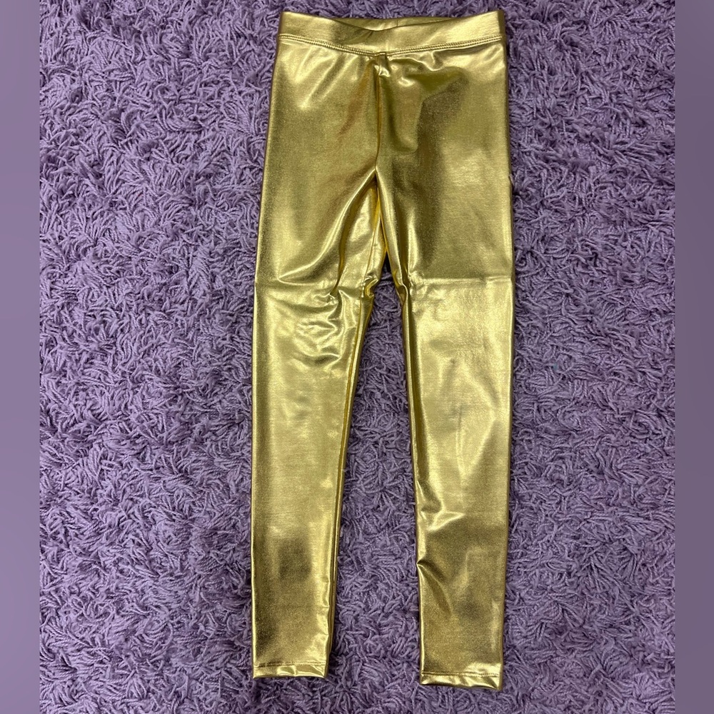 New without tags gold J.Crew leggings